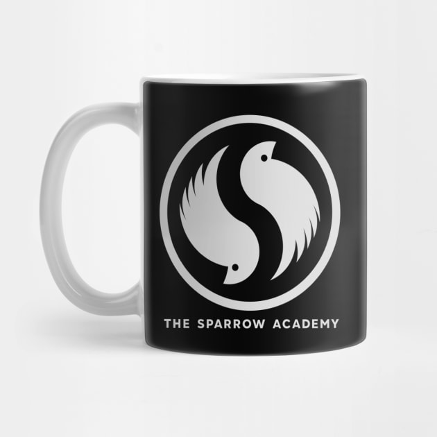 The Sparrow Academy - twin bird logo by GeekGiftGallery